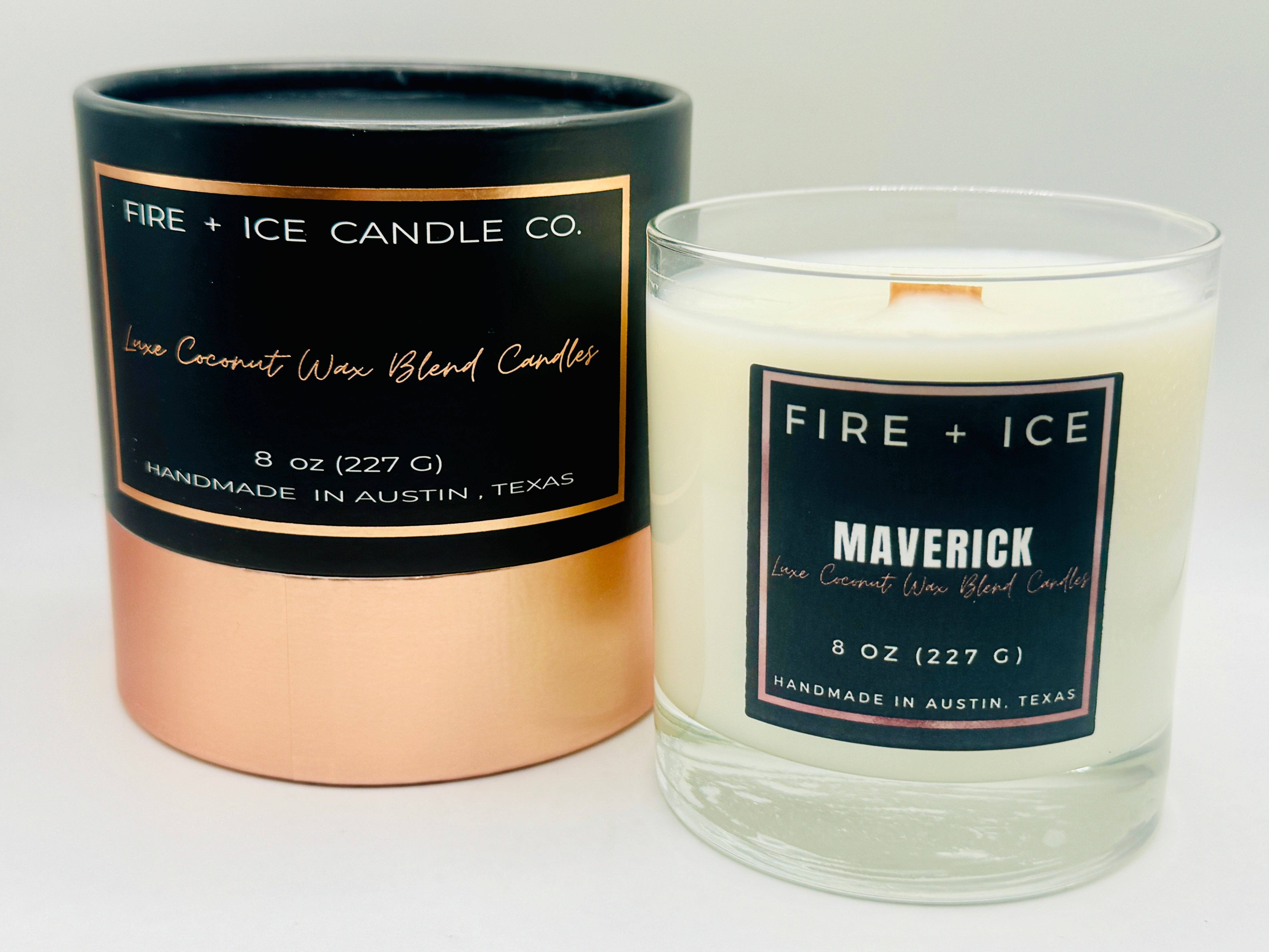 Fire + Ice Candle Co. - Wholesale Jar/Filled Candle - Maverick10