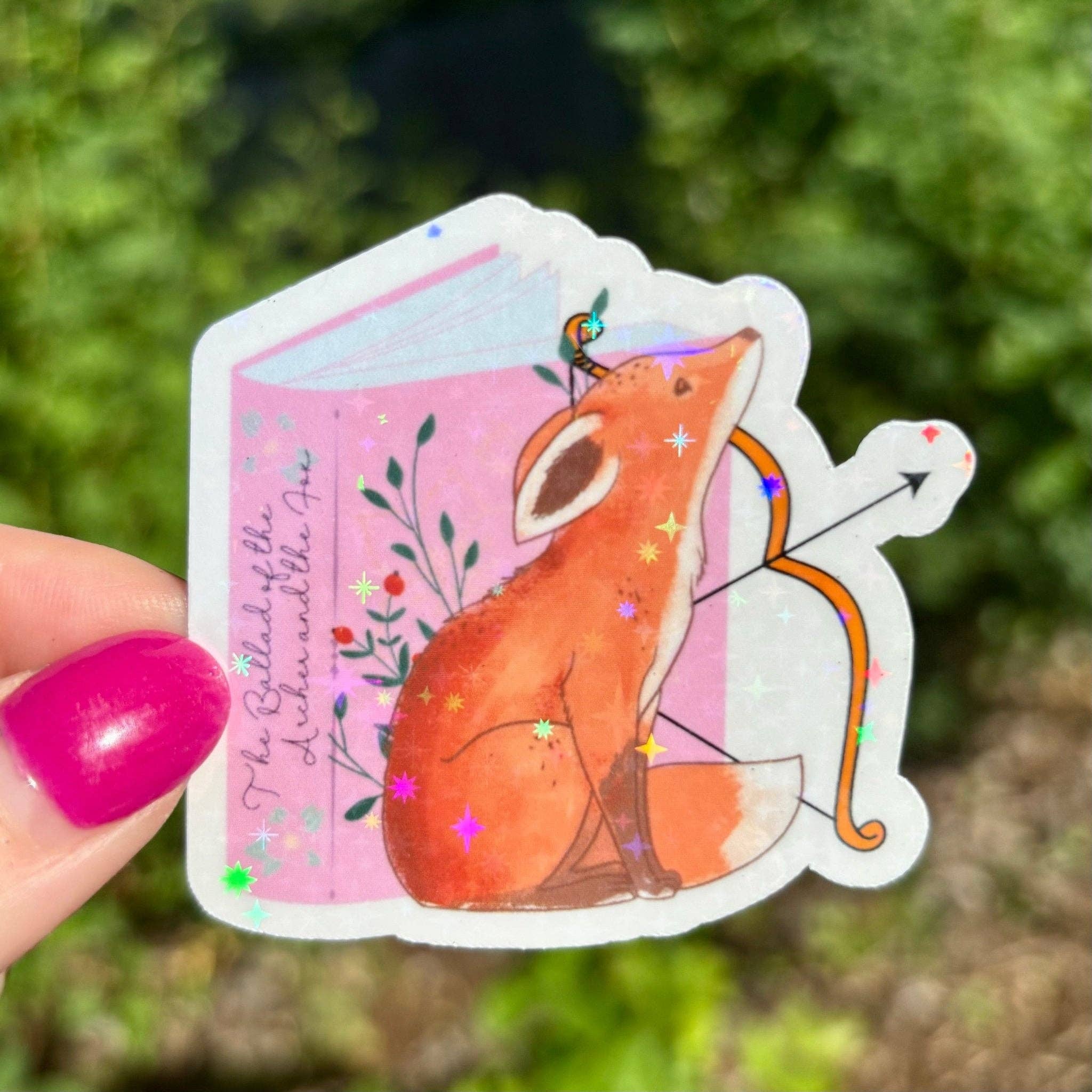 Awfullynerdy.co - Vente Autocollant - Sticker Il était un cœur brisé La ballade de l'archer et du renard0