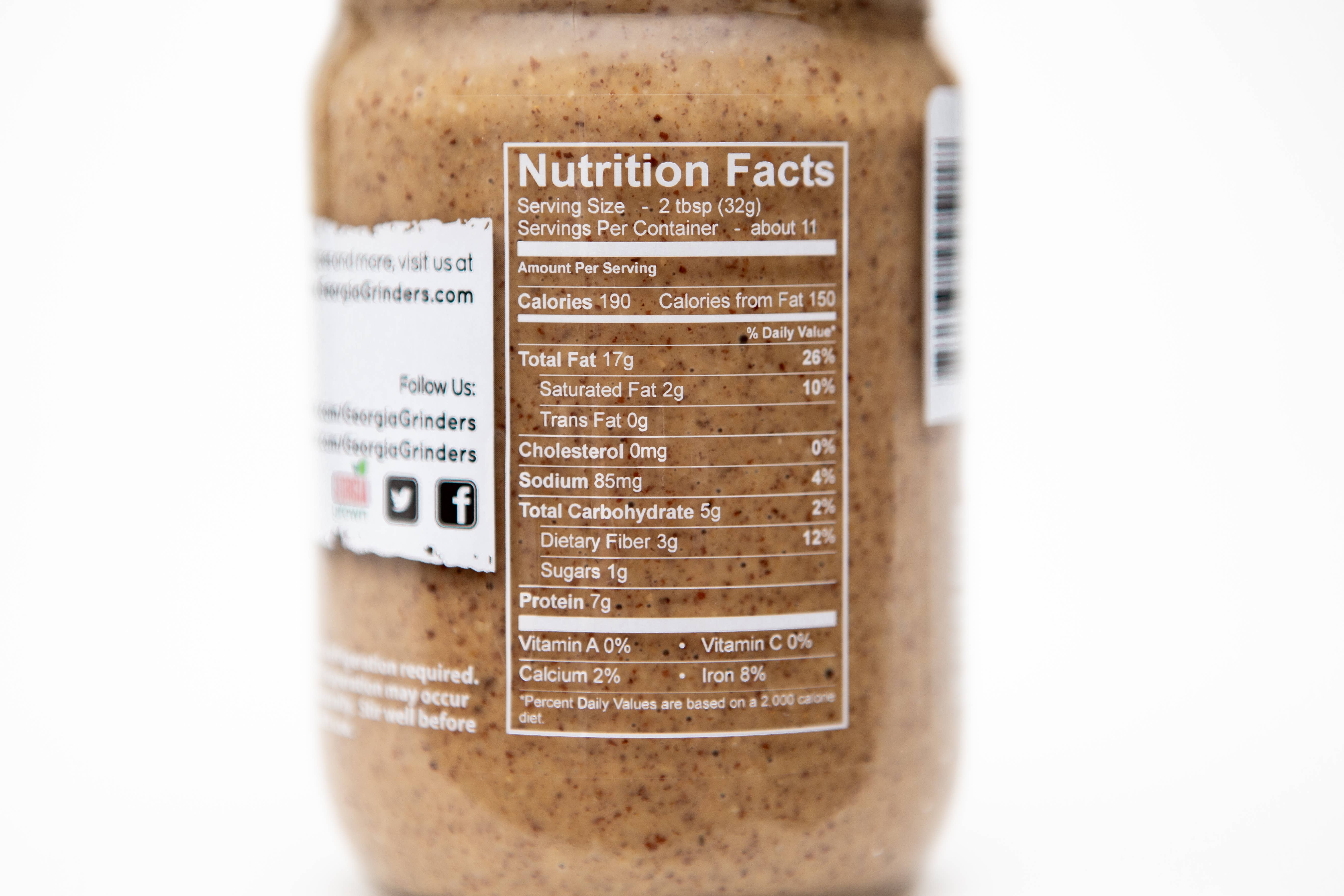 Georgia Grinders - Wholesale Nut Butter - Georgia Grinders Creamy Cashew Butter2