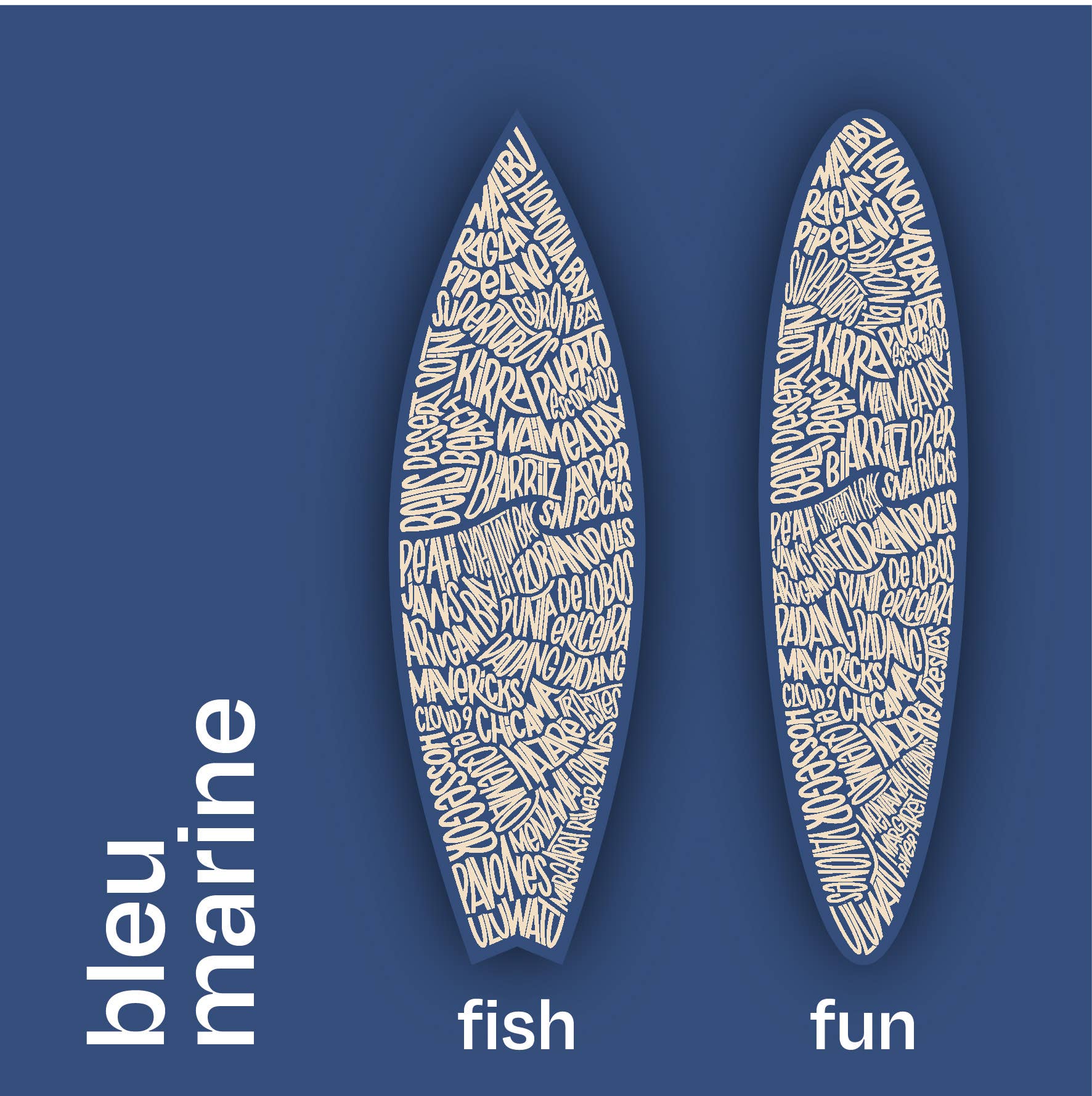 Les Petits Plans - Wholesale Wall Accent - Surfboard - The 30 Most Beautiful Surf Spots1