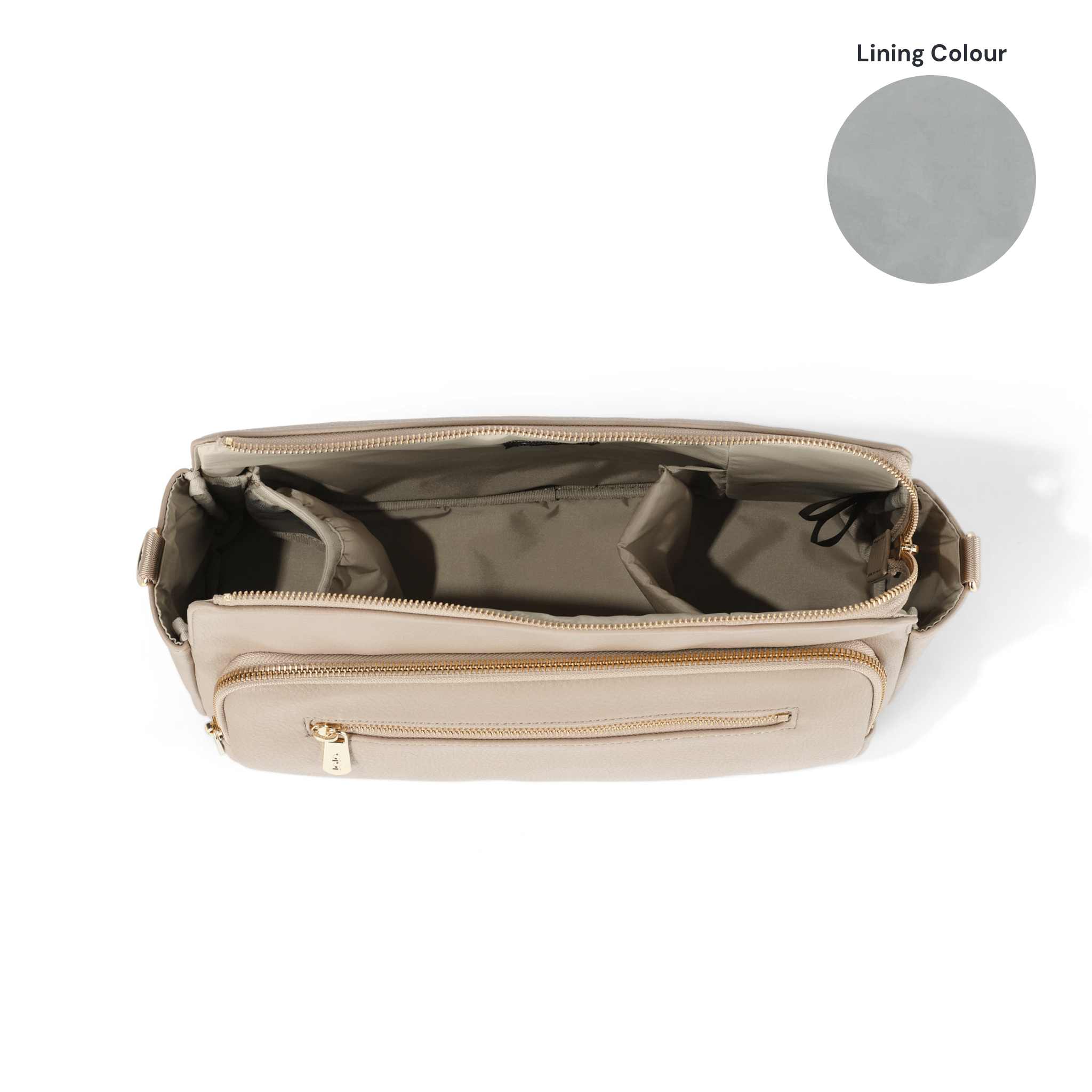 OiOi - Wholesale Stroller Cover/Accessory - Baby - Multitasker Pram Caddy 2.0 - Black Vegan Leather7