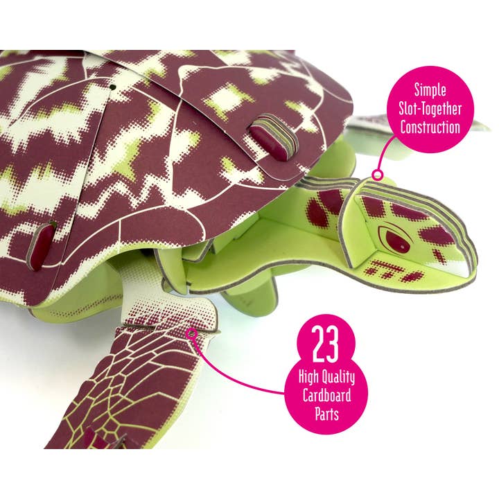 Build Your Own - Wholesale DIY Craft Kit - Kids - Build Your Own Hawksbill Turtle - Eco-Friendly Craft Kit4
