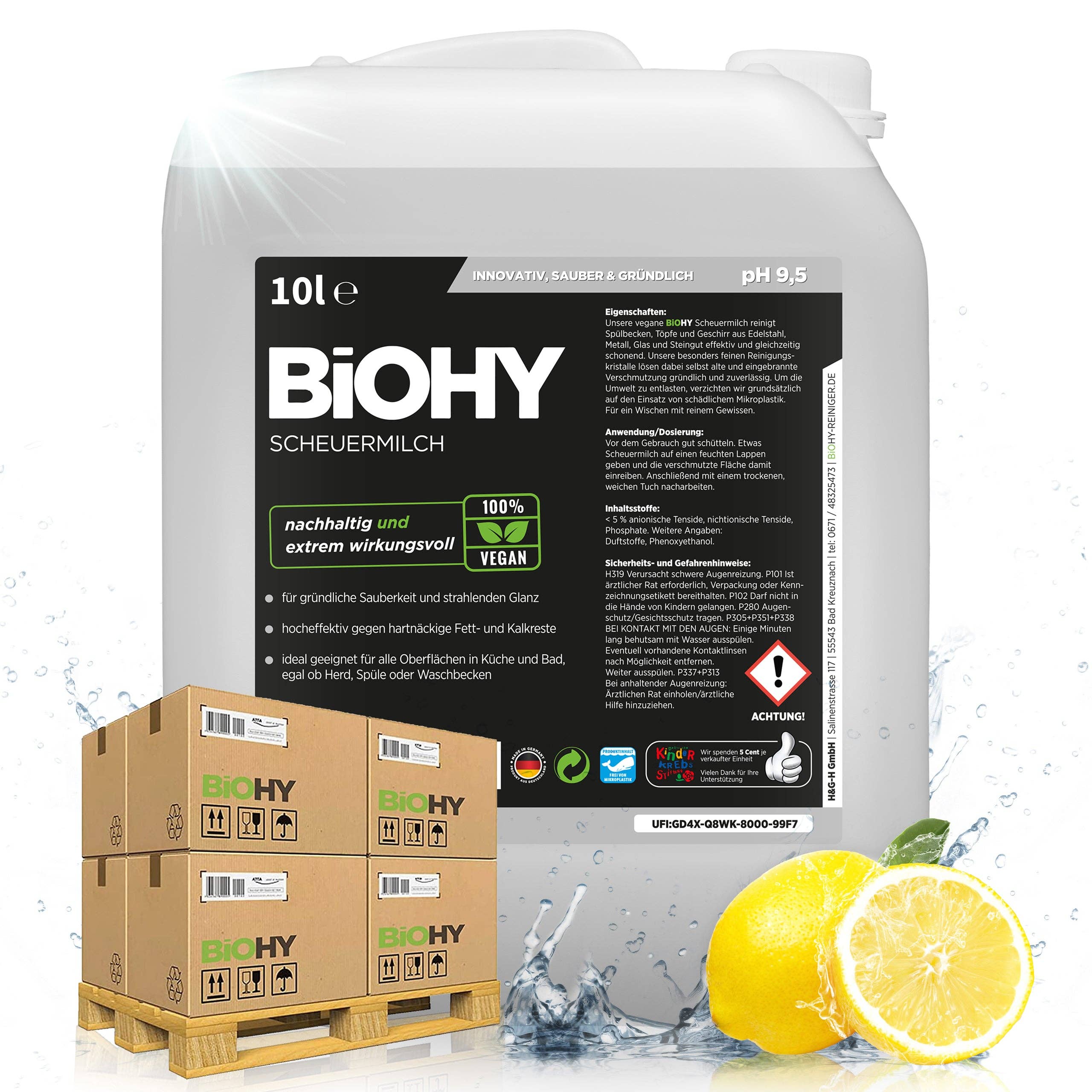 BiOHY - Wholesale Sports/Energy Drink - BiOHY scouring milk, stove cleaner, kitchen cleaner, cleaning milk, B2B6