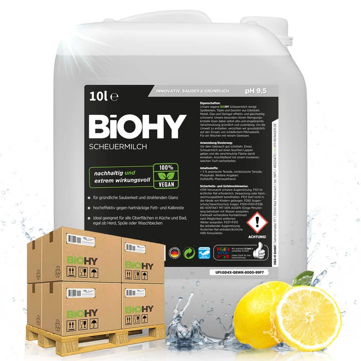 BiOHY - Wholesale Sports/Energy Drink - BiOHY scouring milk, stove cleaner, kitchen cleaner, cleaning milk, B2B6