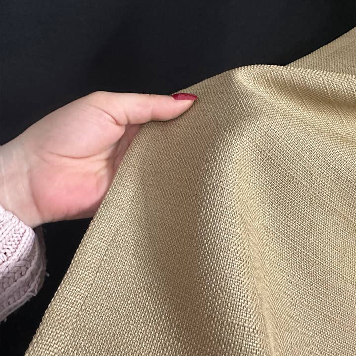 FLASHRUG LLC - Wholesale Curtain - Linen Brown Curtain4