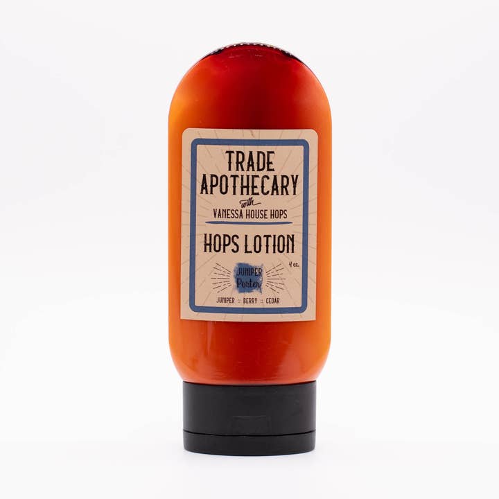 Juniper Porter Hops & Goat Milk Lotion for wholesale by TRADE Supply Co.