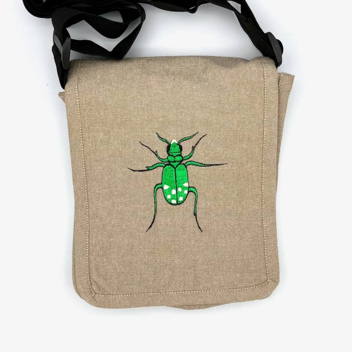 Tiger Beetle Field Bag for wholesale by Women of the Cloud Forest