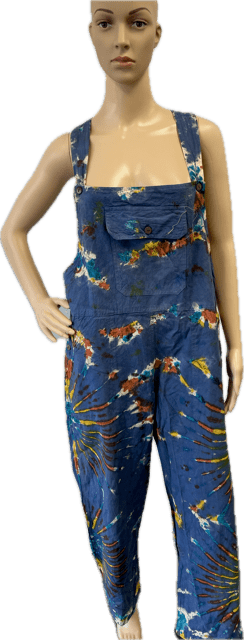 Magic Touch Corp - Wholesale Overalls - Women's - Tie Dye Cotton Overall0