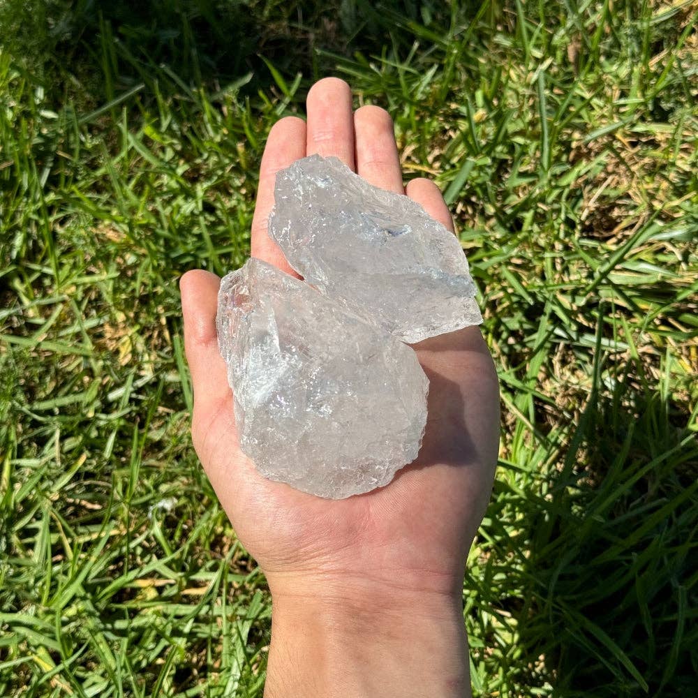 Earths Elements Wholesale - Wholesale Spiritual Stone/Crystal - Raw Crystal - Clear Quartz - Large, 1 lb1