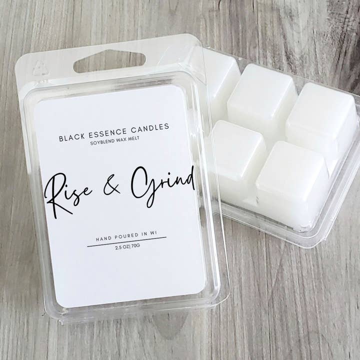 Rise and Grind for wholesale by Black Essence Candles