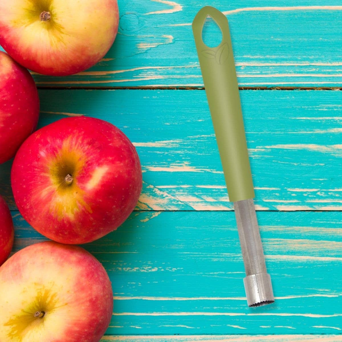 Zenker – wholesale Kitchen tool/gadget – Biobased plastic apple corer Fackelmann Zero Range1