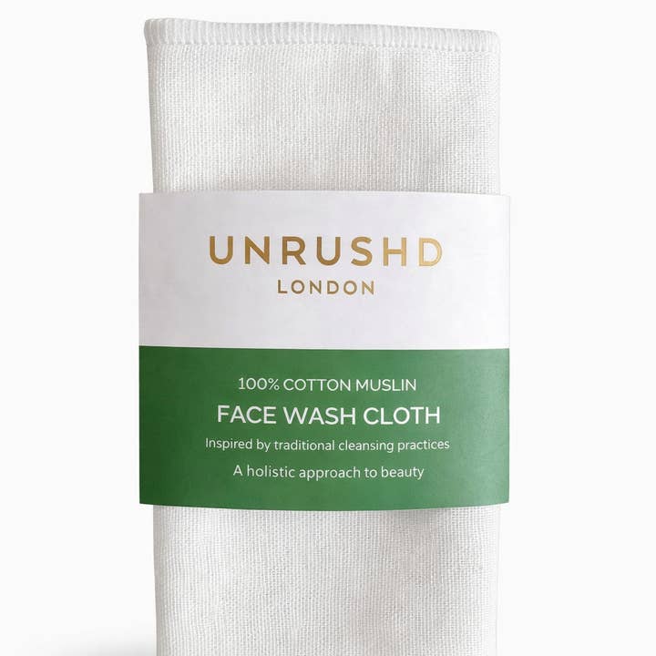 Face wash cloth - 100 % cotton muslin for wholesale by Unrushd Limited