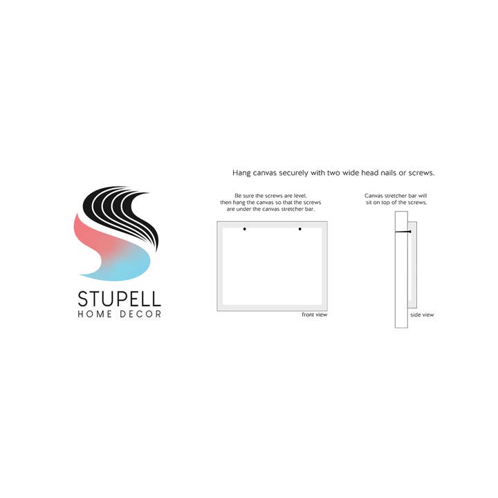 Stupell Industries - Venta al por mayor Ilustración - Lienzo abstracto de alce en agua de lago3