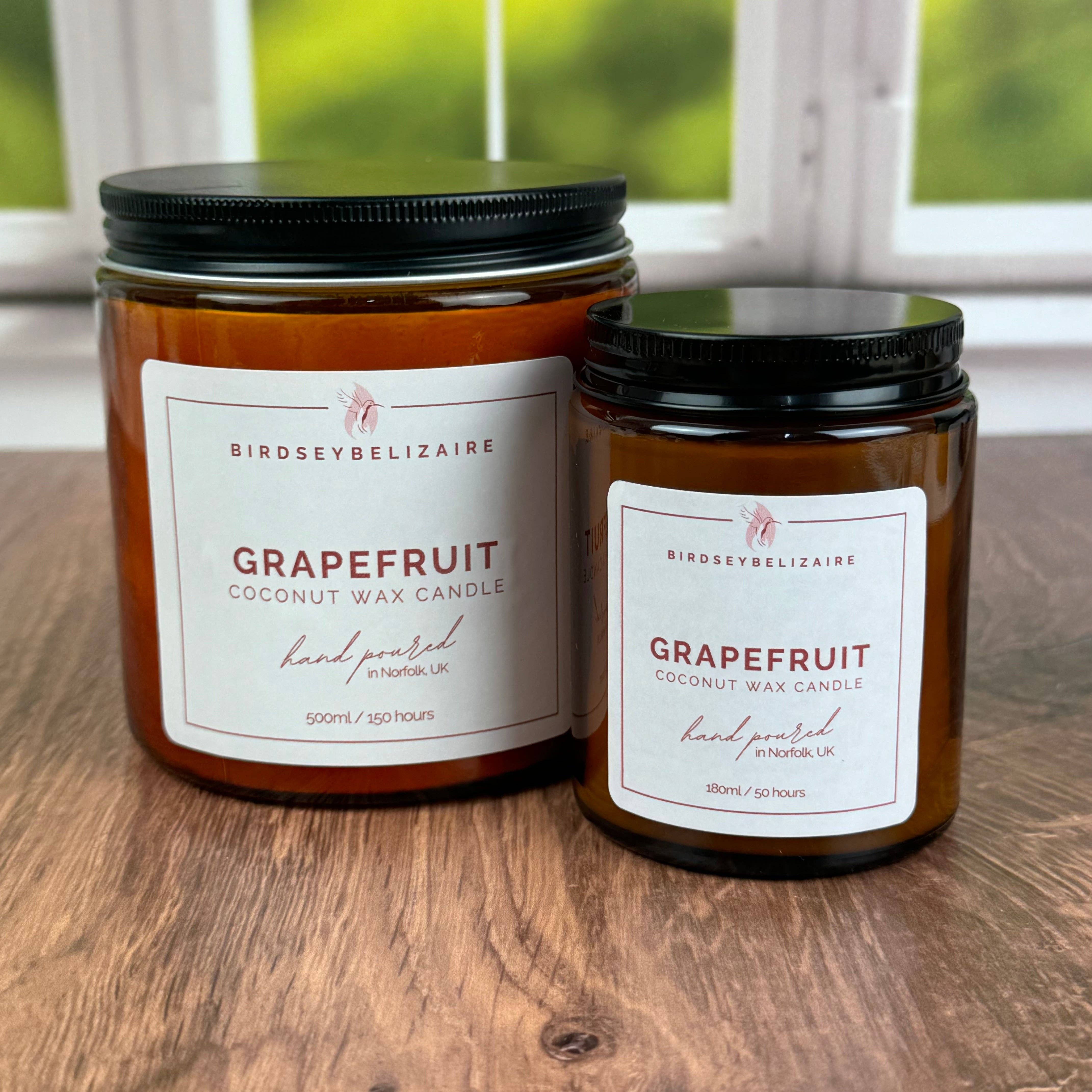 BirdseyBelizaire - Wholesale Jar/Filled Candle - Grapefruit - Signature Candle3
