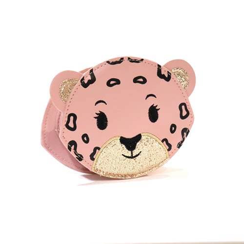 Yuko B - Wholesale Crossbody Bag - Kids - Children's shoulder bag - Léo the Pink Leopard3