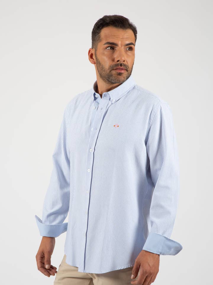 Camicia Celeste per la vendita all'ingrosso da parte di Solera