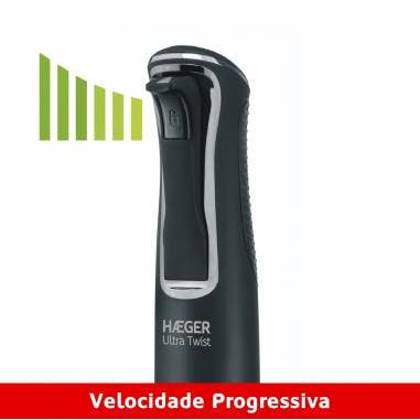 Haeger - Wholesale Kitchen Appliance - HAEGER Ultra Twist 1500 Magic Wand - 1500W, Titanium Blades, Extra Long Stainless Steel Foot2