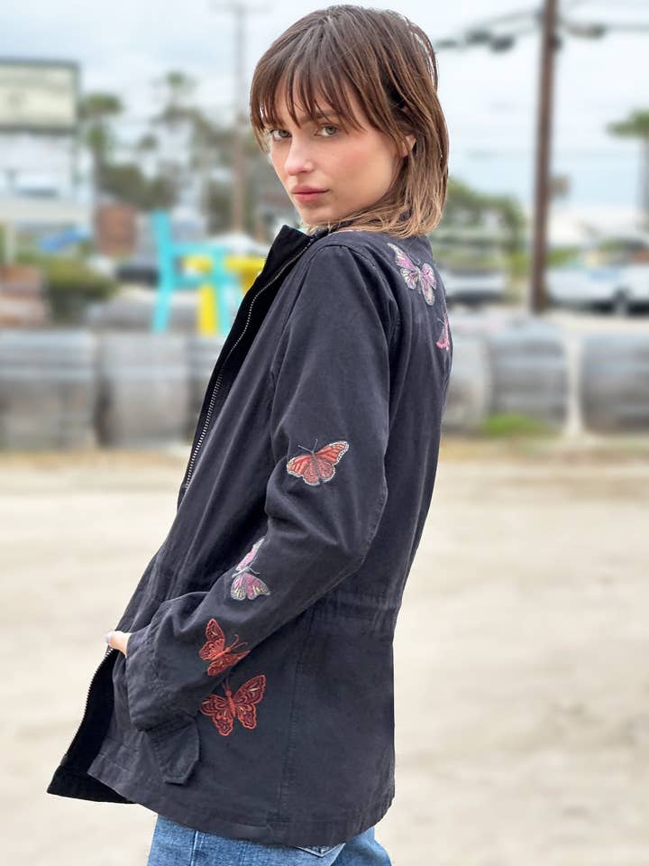 Geborduurde jas Rider voor wholesale door Billy T