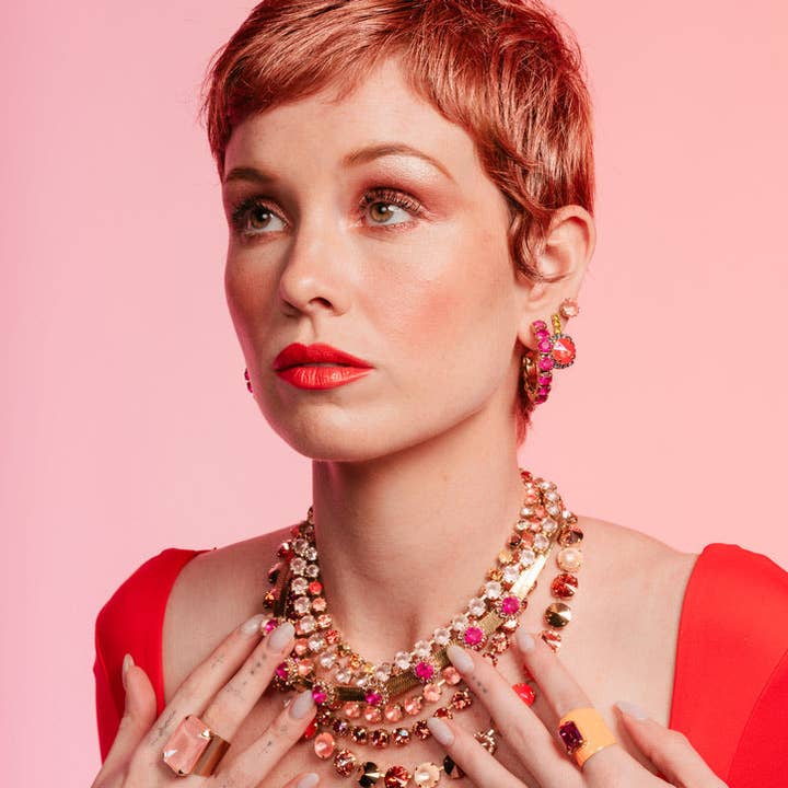 TOVA – Großhandel Hoops – Jubiläums-Creolen in Candy-Crush-Farben9