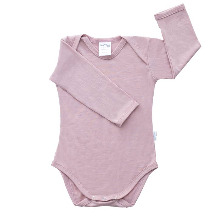 Sweet Cheeks Merino - Wholesale Bodysuit (Non-Footed) - Baby - Long Sleeve Bodysuit1