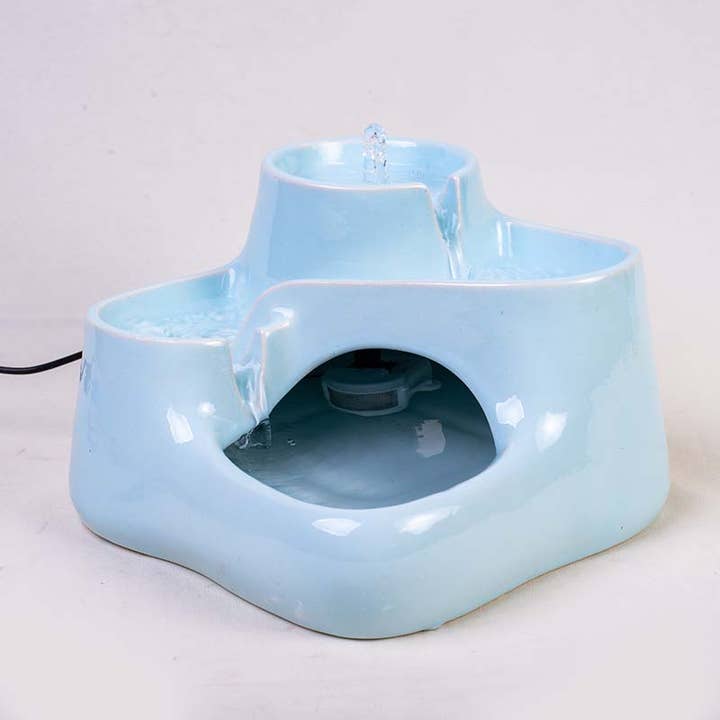 Miaustore – wholesale Husdjursskål - Katt och hund – Miaustore keramisk dricksfontän mini11