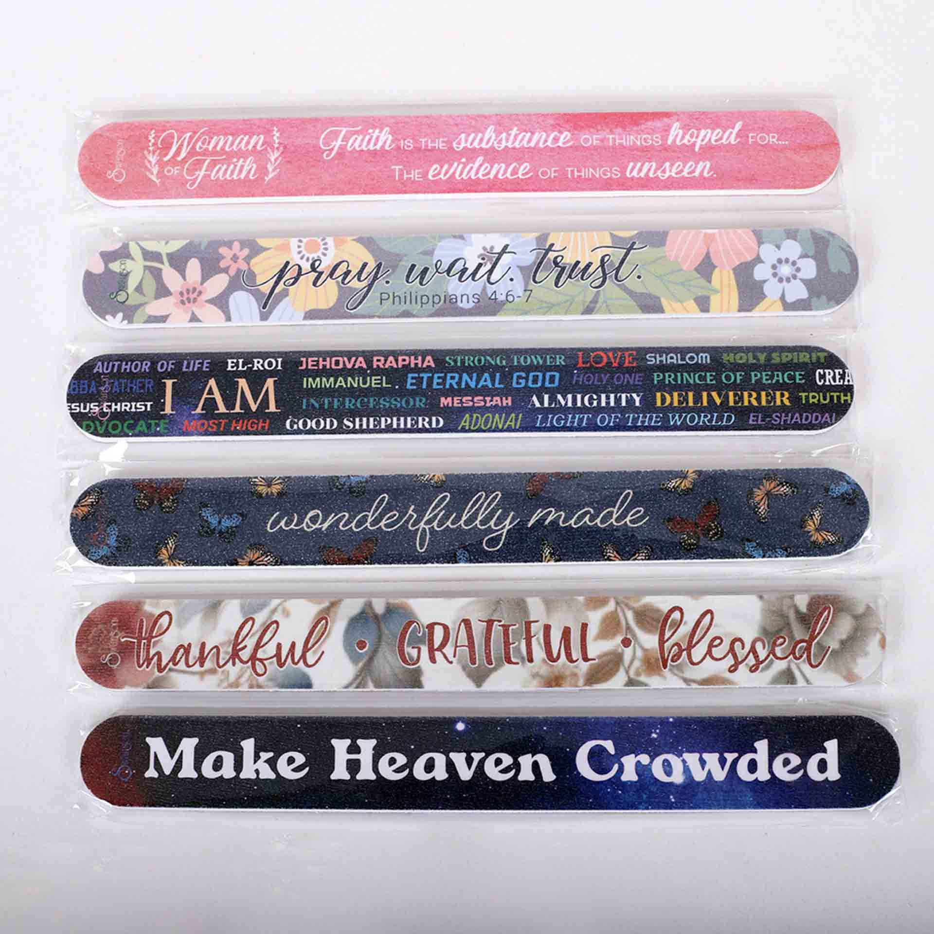 Swanson Christian Products - Wholesale Nail File - Nail File Fashion Gift Set 6Ct1