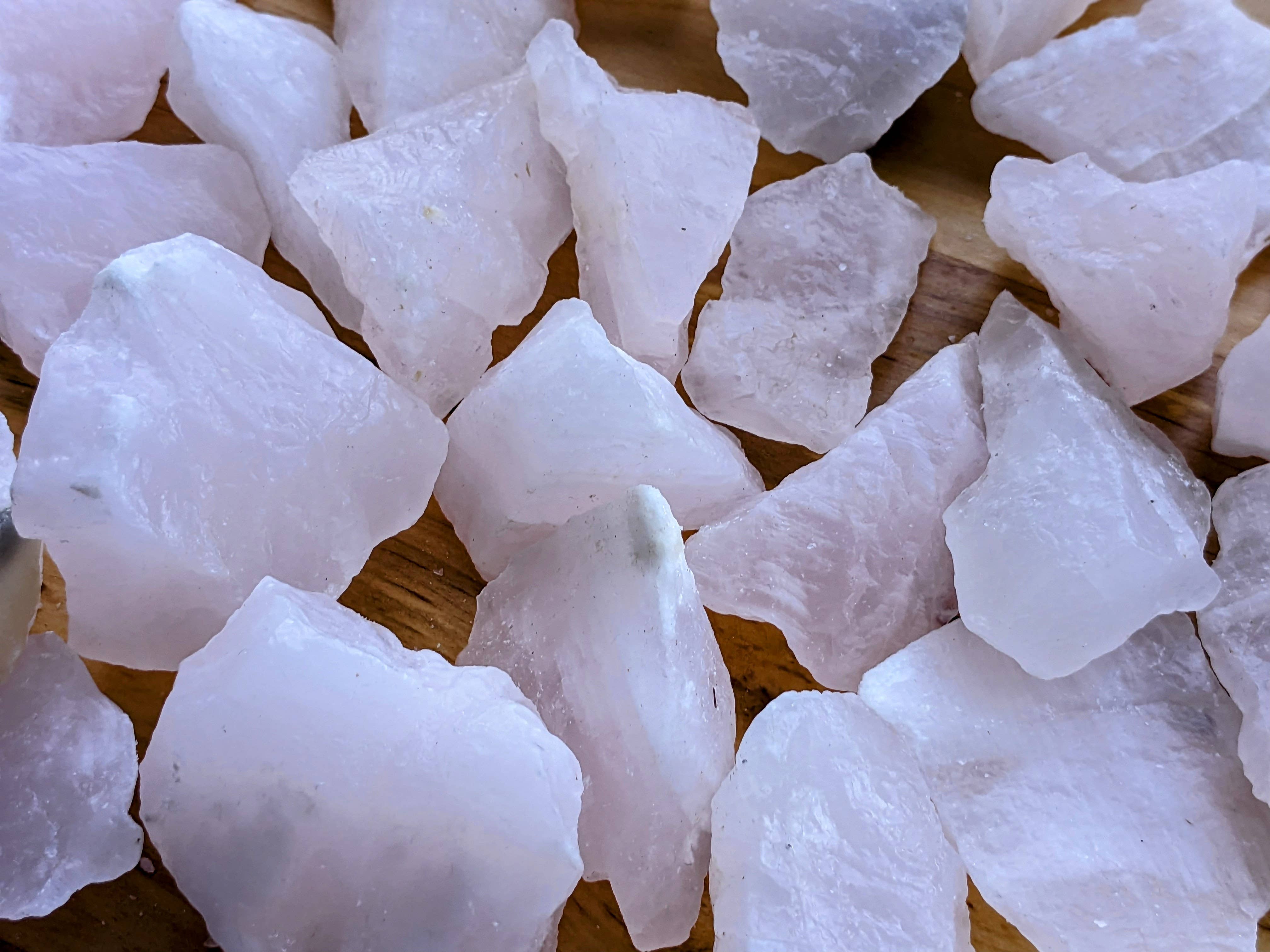 Jensen Rocks - Wholesale Spiritual Stone/Crystal - Mangano Calcite Rough Chunks - 1-6 LB Lots - UV Reactive1