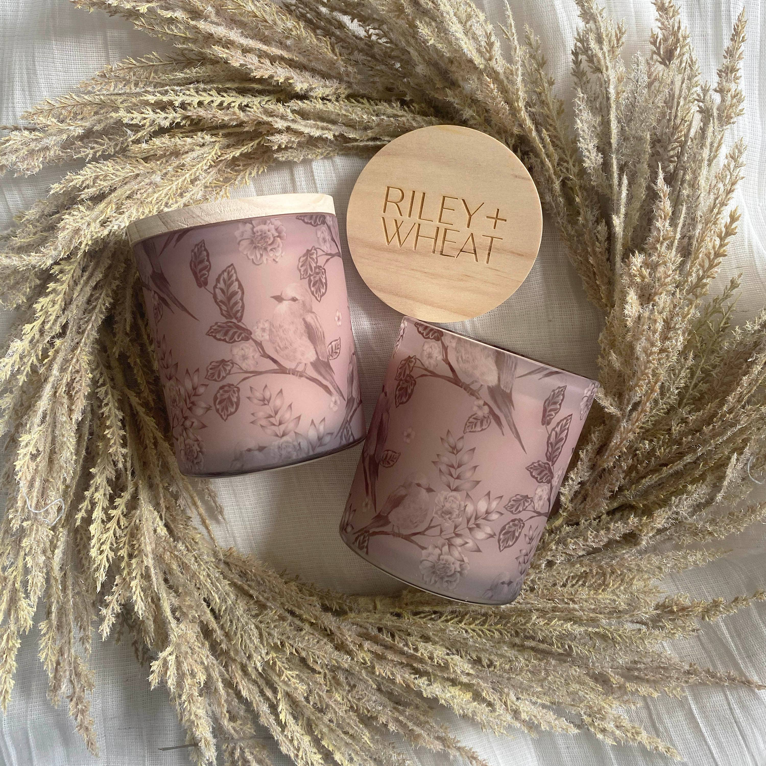 Riley And Wheat - Wholesale Jar/Filled Candle - Floral Candle0
