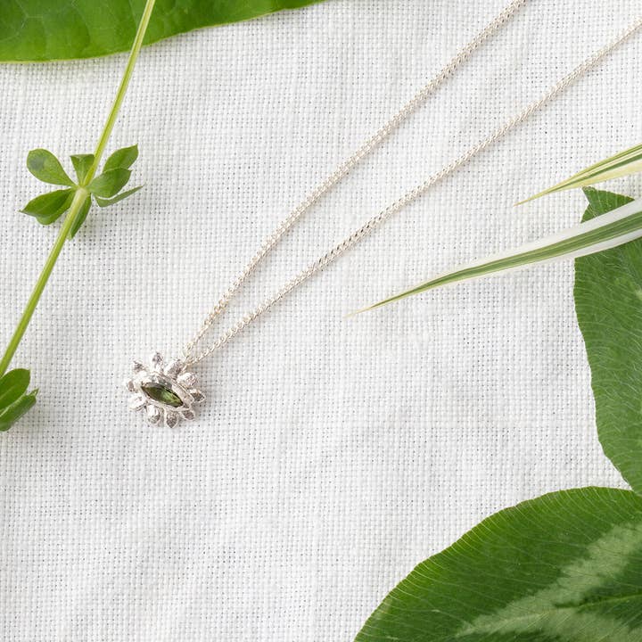 Amanda Coleman Jewelry - Wholesale Pendant/Charm Necklace - Marquise flower necklace