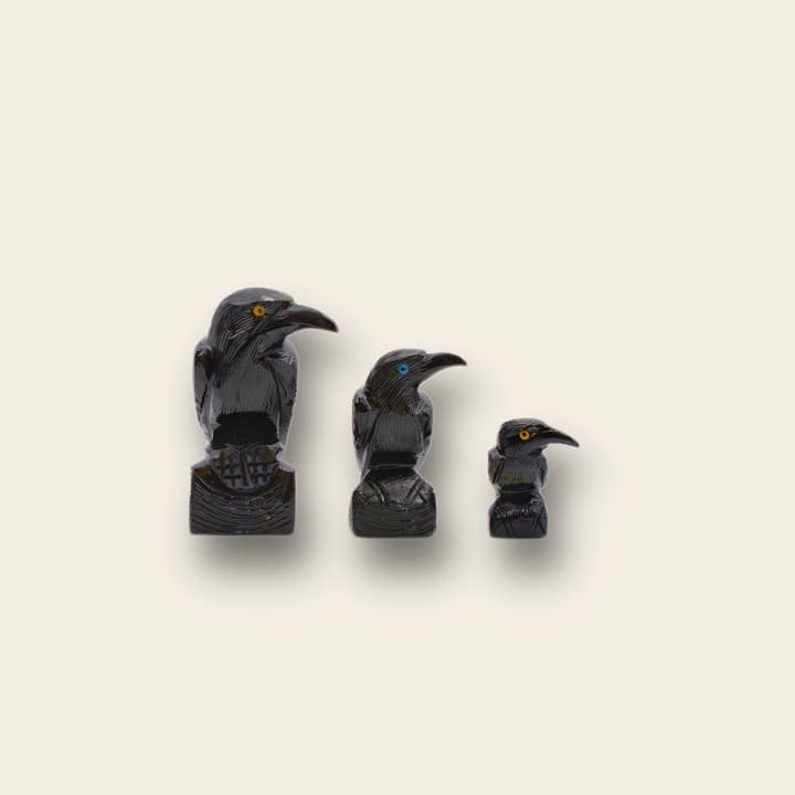 ASCEND - Wholesale Decorative Figurine - Black Onyx Crow6