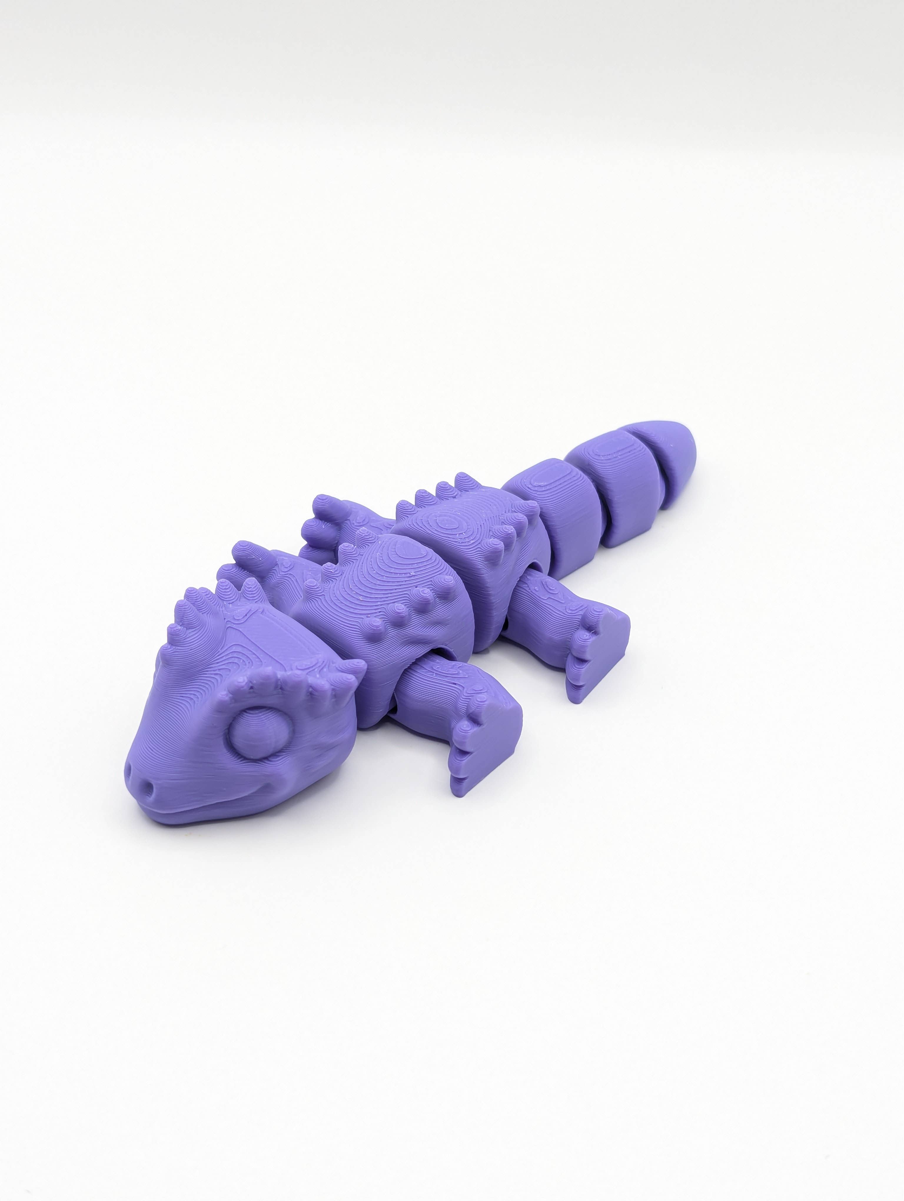 The Midnight Oil - Wholesale Fidget Toy - Kids - 3D Printed Crested Gecko13