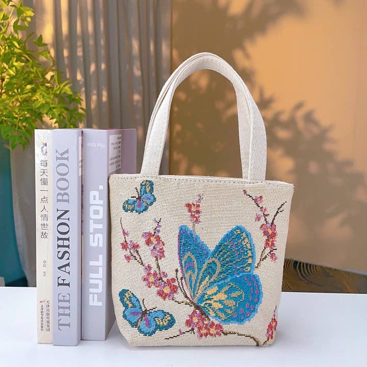 Funkyrel® Atzbranding Limited - Wholesale Tote bag – Women's - Cosbai - Embroidered Canvas Handbag13