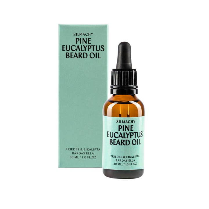 SILMACHY cosmetics - Wholesale Beard Styling Product - Pine & Eucalyptus Beard oil - Fresh and Invigorating