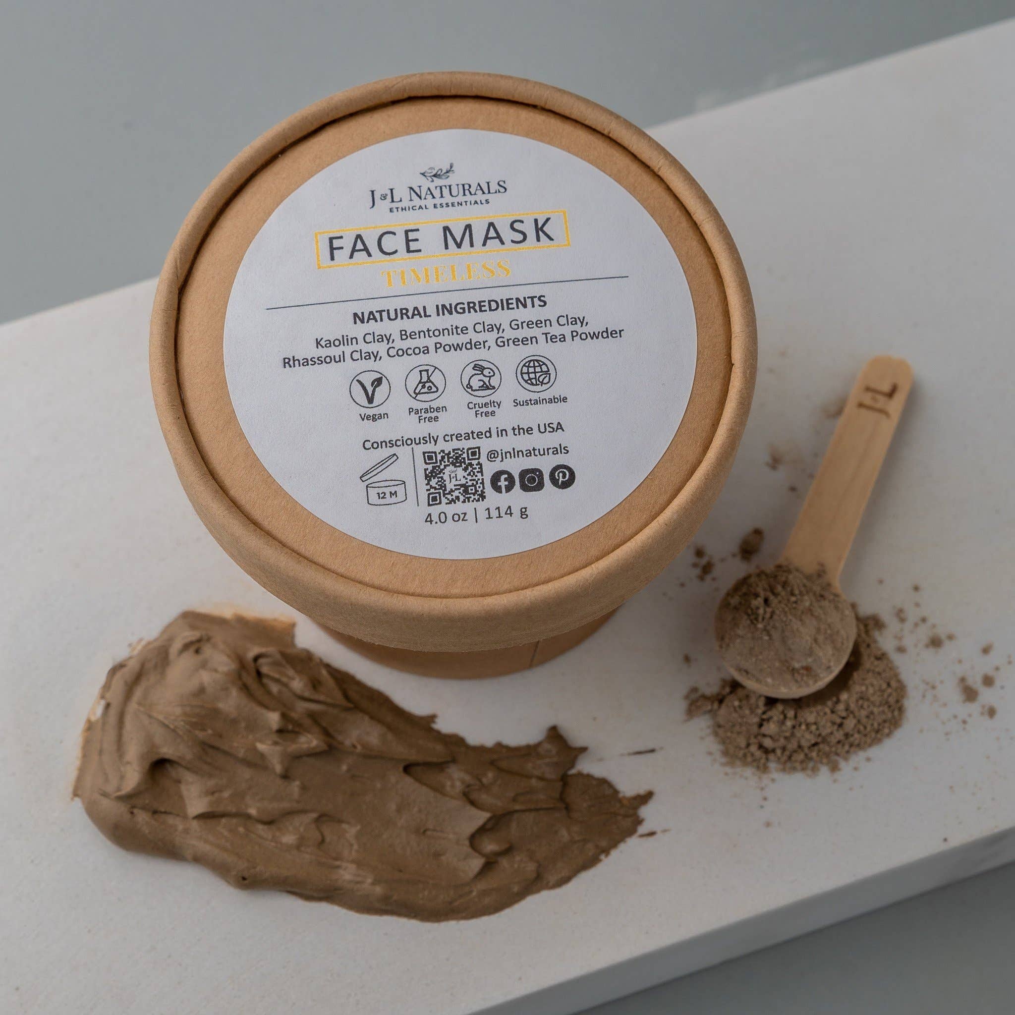 J&L Naturals - Wholesale Skincare Face Mask - Nourishing Skincare Face Mask19