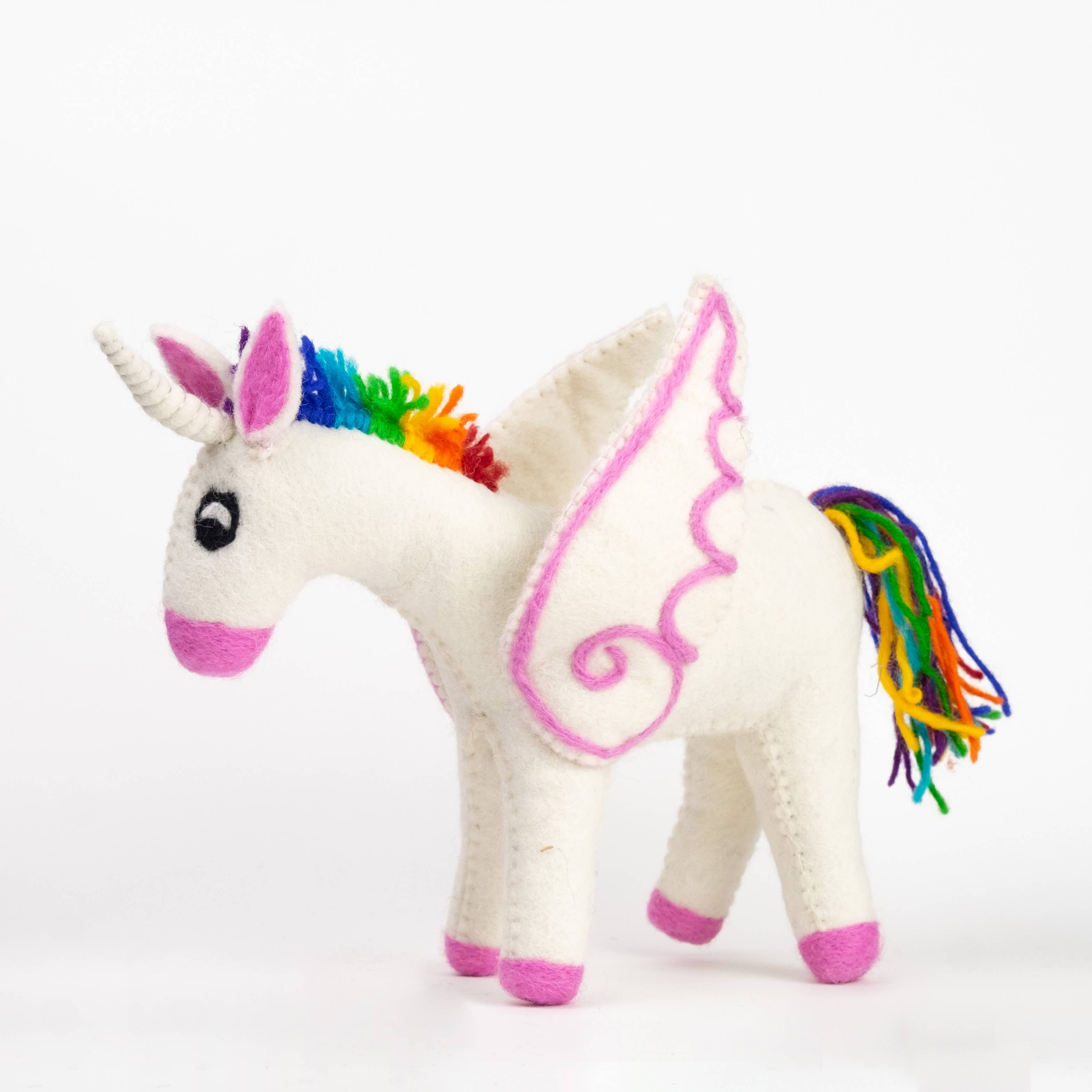 The Winding Road - Wholesale Stuffed/plush toy – Kids & baby - Toys - Unicorn - Rainbow - Large1