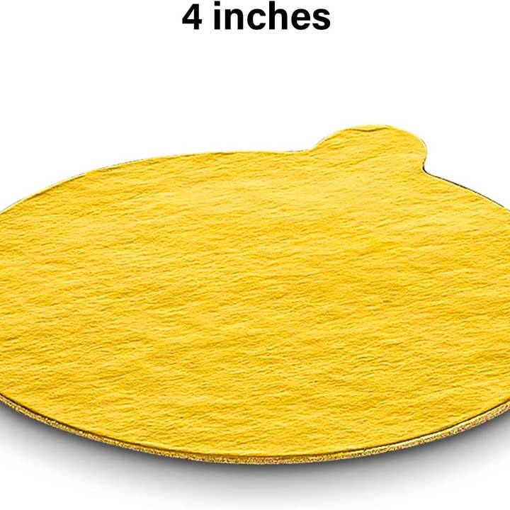 MT Products - Wholesale Cake Stand - MT Products 4" Pastry Dessert Board with Tab1