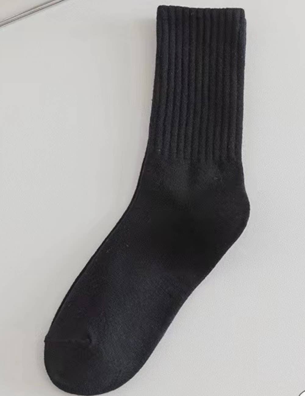 Sweetkama - Vendita all'ingrosso Calzini - Donna - Calzini da donna a coste a tinta unita sopra la caviglia SKASC418012