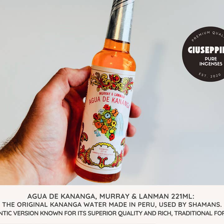Giuseppina Shop - Vente Parfum/Eau de toilette - L'eau de Kananga - L'eau de Kananga originale du Pérou
