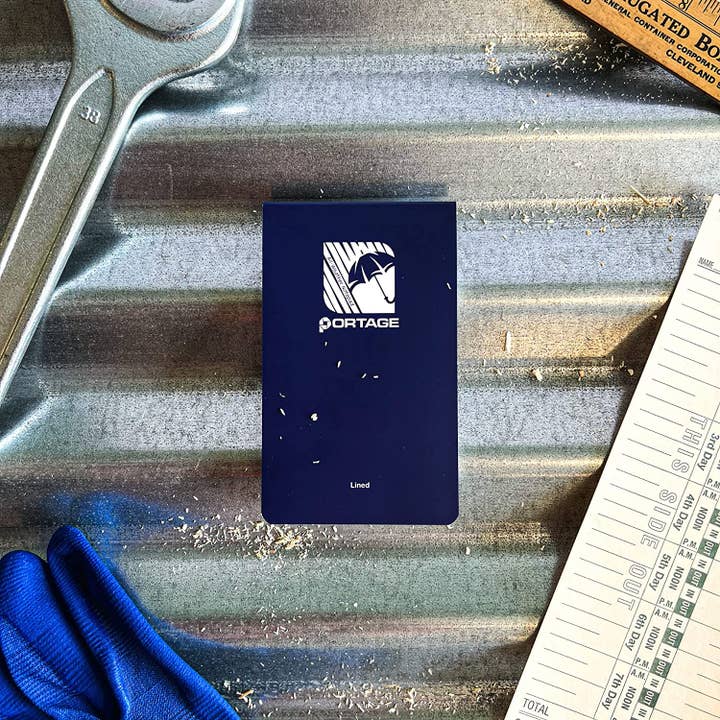 Portage Notebooks - Wholesale Notepad - 4 Pack Waterproof Notepads 3"x5" 40 Doublesided Lined Sheets1