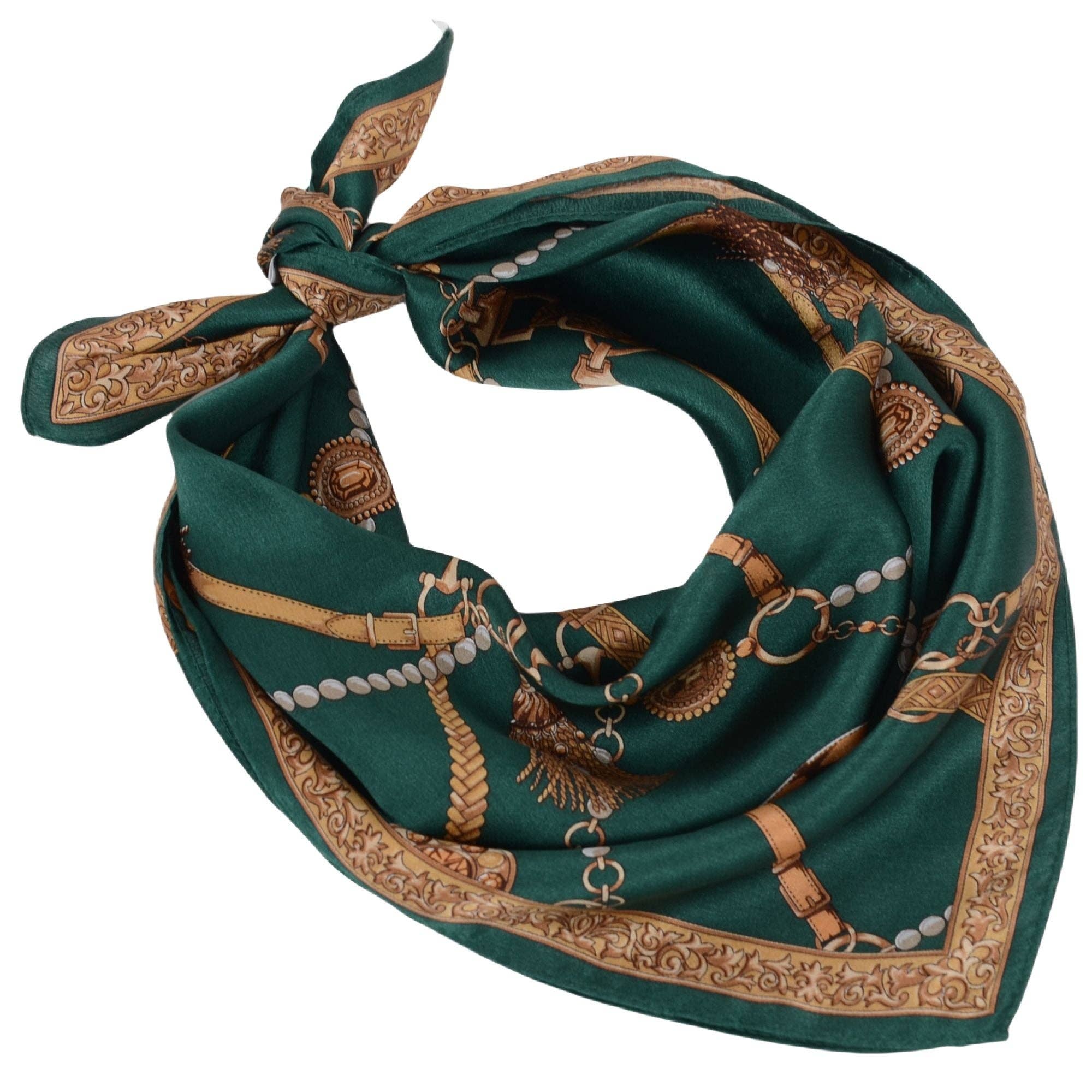 AK Brand - Wholesale Scarf - Women's - Mulberry Silk Small Square Scarf Lightweight Head Scarf1