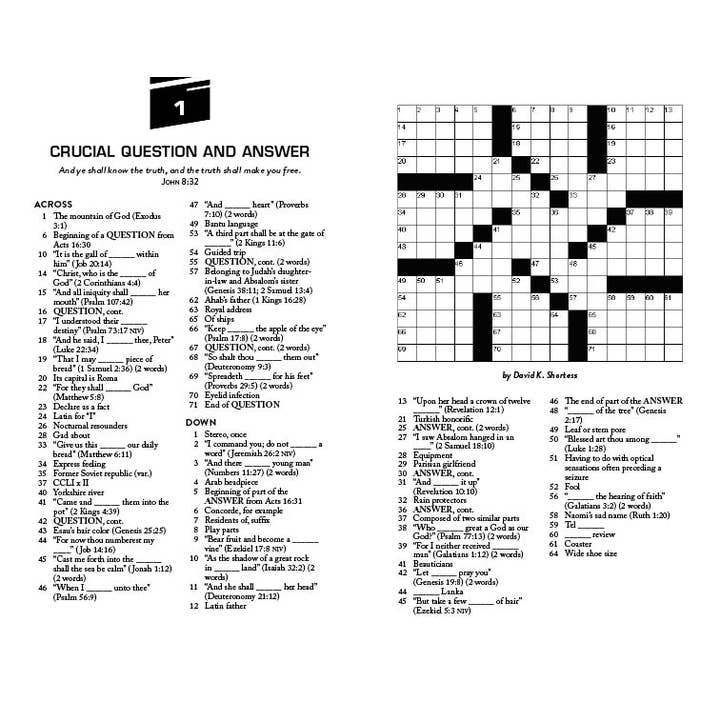 Barbour Publishing, Inc. - Wholesale Book - Adult - Jumbo Bible Crossword Fun