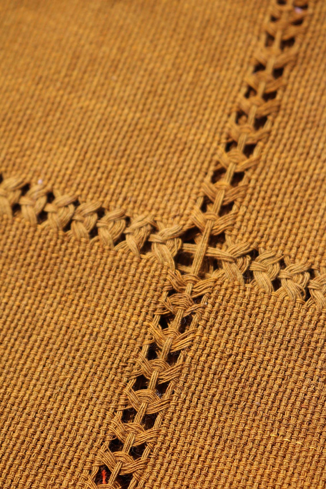 P.I.Project America - Wholesale Dinner & Cloth Napkin - Serviettes en coton tissées à la main - Ocre4