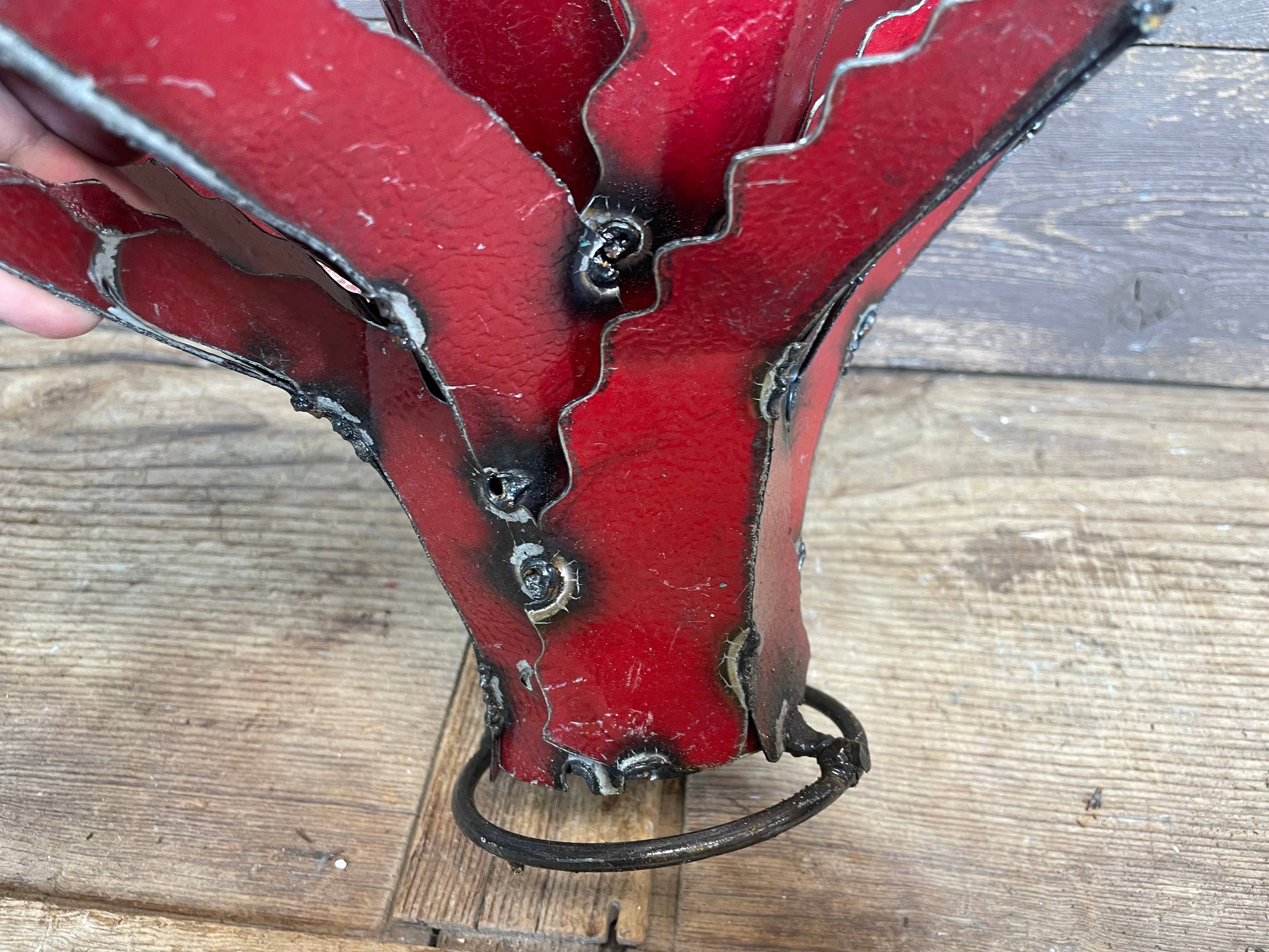 My Amigos Imports - Vendita all'ingrosso Decorazioni da tavolo - Maguey Agave Cactus di Metallo Colorato-Cactus-33x28 cm-NUOVO2