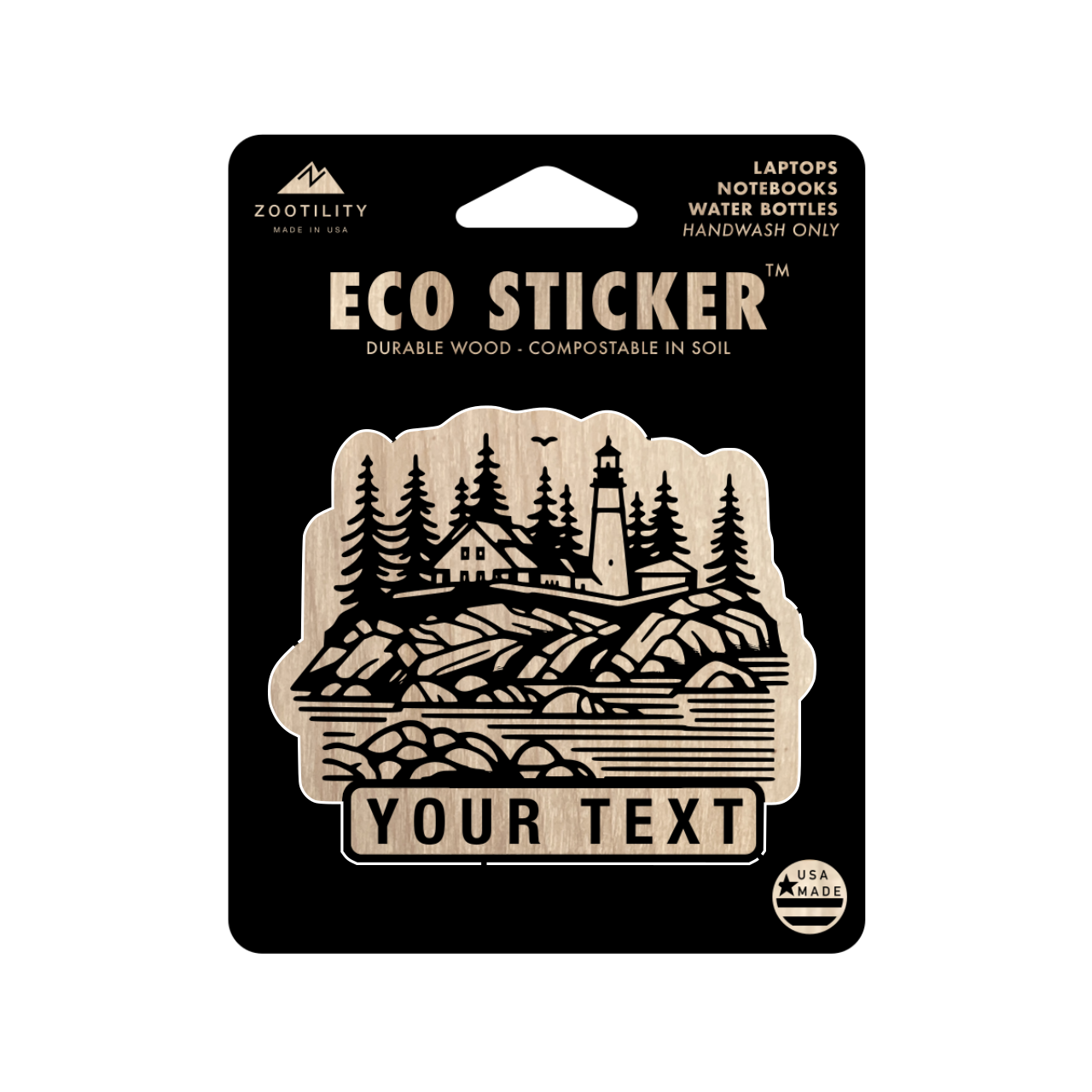 Zootility - Venta al por mayor Pegatina - Pegatina ecológica personalizada70