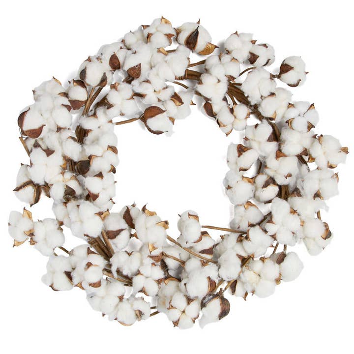 Factory Direct Craft - Vente Couronne - Couronnes en coton artificiel de 22 pouces3