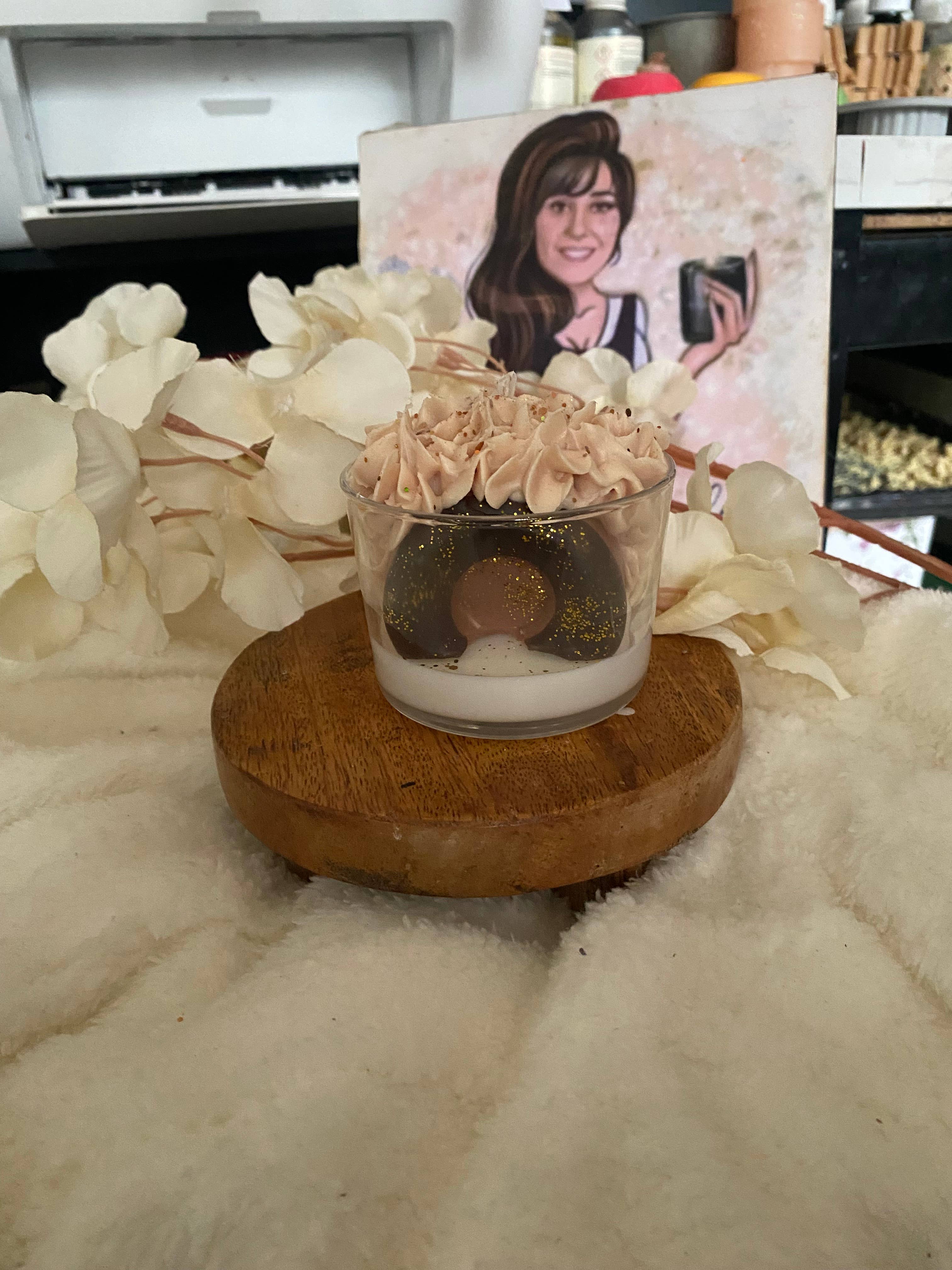 Les folies de Nicole - Vente Bougies originales - Bougie gourmande - tonka0