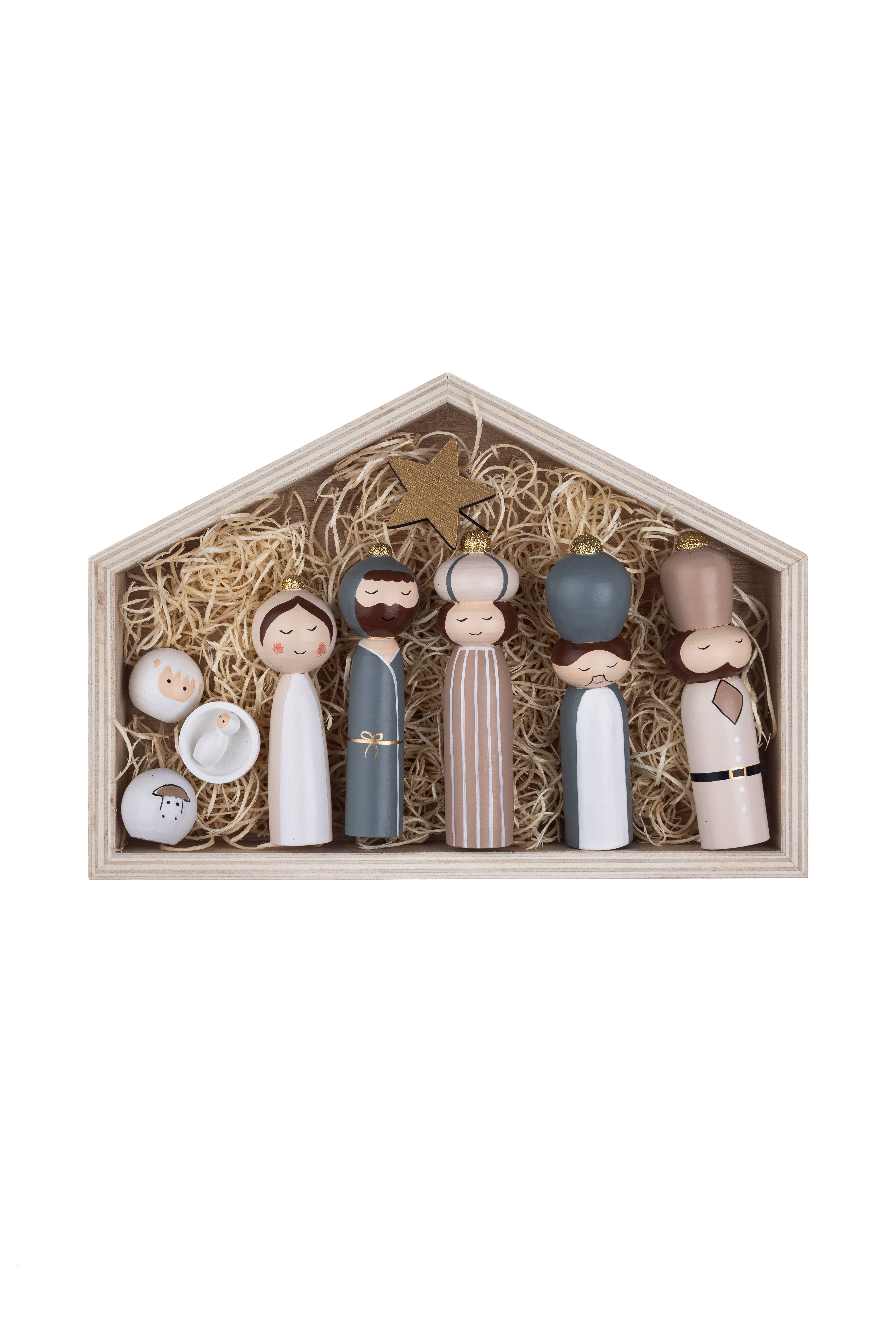 Shoeless Joe Ltd - Wholesale Nativity Scene Decor - Ten Piece Nativity1