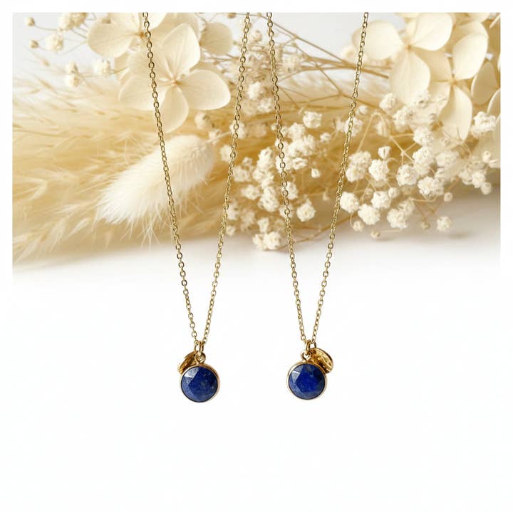 Lapis lazuli sten halsband för wholesale av Produtos Namasté