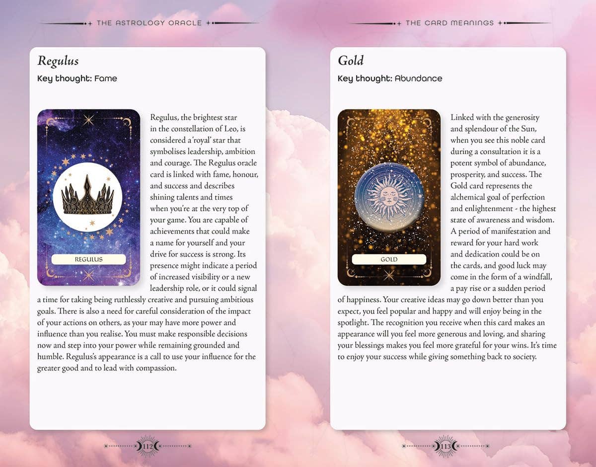 Texas Bookman - Wholesale Tarot Cards - Astrology Oracle Book & Card Deck (Arcturus Oracle Kits)3