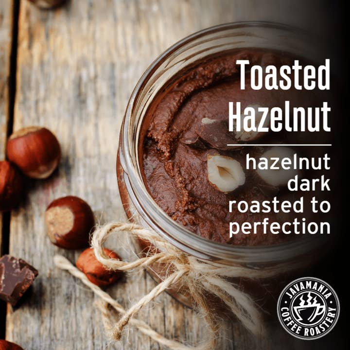 Toasted Hazelnut for wholesale by JavaMania Coffee Roastery